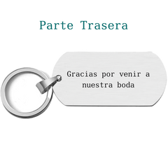 Llavero Personalizable - Boda